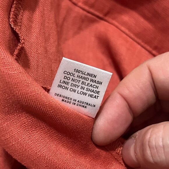 Kivari Linen Pants NWT US10 - Picture 7 of 11